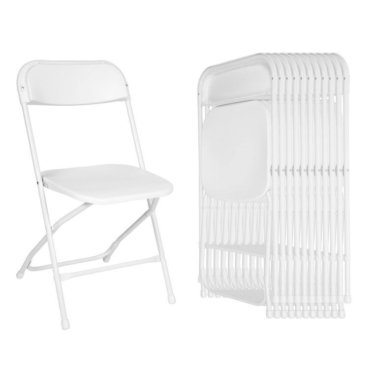 white chairs