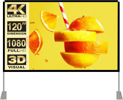 61Jugxhx GL. AC SL1500 1760548897 Projector + 120" Screen